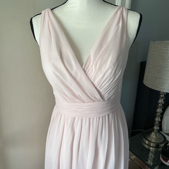 Bridesmaid Dresses - 3 Azazie blush color sizes 2, 4/6 & 12/14 worn once - Picture 4 of 10